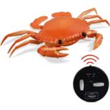 👉 Afstandsbediening geel active kinderen 9995 Infraroodsensor Gesimuleerde krab Creatieve Elektrisch lastig speelgoedmodel (geel)