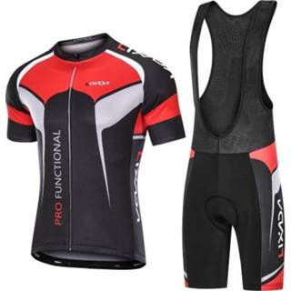 👉 Short sleeve Lixada Men's Cycling Jersey Padded Bib Set Breathable Quick-drying Cloth