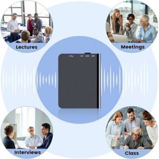 👉 Voicerecorder small Q61 Mini Voice Recorder Rectangle Dictaphone MP3 Player USB Charge Audio Sound Micro Activated Recording Device for Meeting 16G TF Card