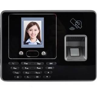 👉 Soft ware large Facial & Password Fingerprint Attendance Machine Capacity No Need Software 2.8 Inch LCD 4*4 Keyboard Golden Plug EU