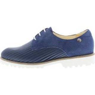👉 Leer damesschoenen vrouwen blauw Tape 40282
