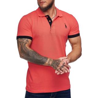 👉 Poloshirt l male zalm mannen One Redox heren fusia - 7434627869802