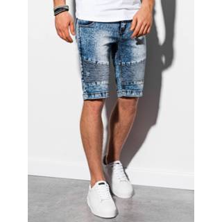 👉 Heren jean blauw polyester l male denim mannen Ombre jeans short - w056 7434624638609