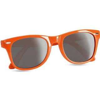 Zonnebril oranje tijdloos zonnebrillen met UV bescherming 8719941018983
