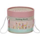 👉 Houten blok roze Little Dutch Blokken In Ton 8713291770188