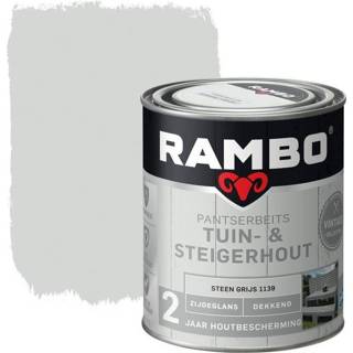 👉 Steiger hout steen active grijs Rambo Pantserbeits Tuin- & Steigerhout - 1139 8716242880509
