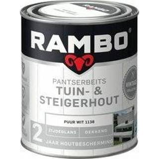 👉 Steiger hout active wit Rambo Pantserbeits Tuin- & Steigerhout - Puur 1138 8716242880493