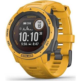 👉 Smartwatch geel Garmin Instinct® Solar 45 mm sun yellow, multisport 010-02293-09
