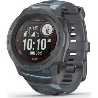 👉 Smartwatch grijs Garmin Instinct® Solar - Surf Edition 45 mm dark grey, multisport 010-02293-07