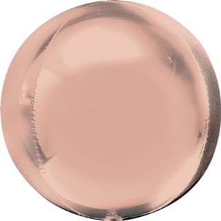 👉 ORBZ Folieballon bal 40cm - Rosé Goud