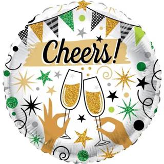 👉 Folie ballon ECO Cheers! 46cm