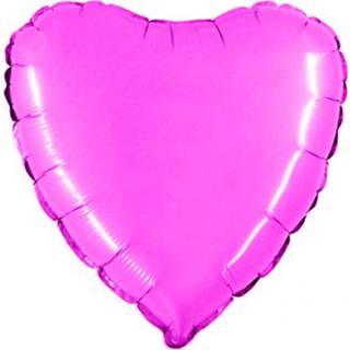 Folieballon Hart 46 cm - Roze