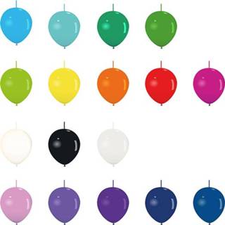 👉 Link-o-Loons Latex ballonnen 32 cm 25 st. - Mix