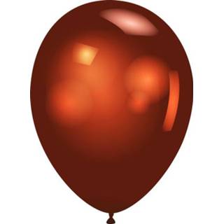 👉 Latex ballonnen Titanium 30 cm 25st. - Koper