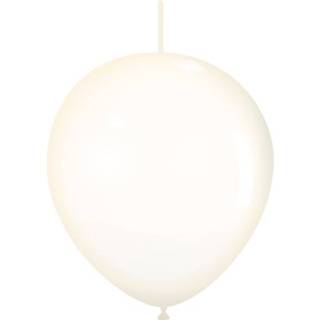 👉 Linkoloon transparant latex link-o-loons standaard active ballonnen 32 cm 25 st. - 7434050638624