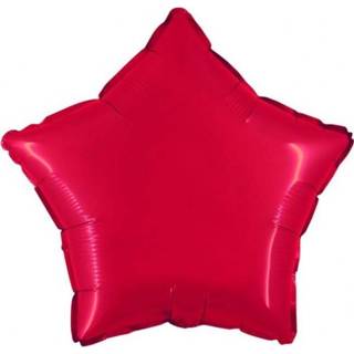 Folieballon rood folie ster metaal active 46 cm - 8019081022957