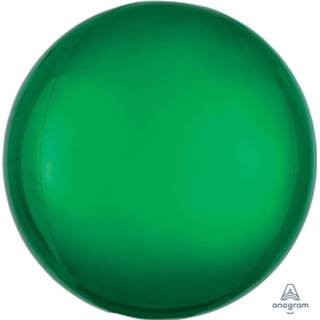 👉 Folieballon groen folie metaal active ORBZ bal 40cm -