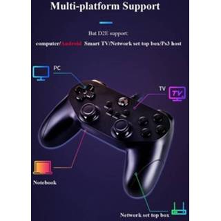 👉 Gamepad BETOP Bat D2A/D2E/D2F 2.4G Wireless/2m Wired Optional Game Controller Support PC/PS3/Android/Steam Stronger Vibration Motor Turbo for Gamer