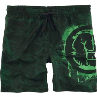 👉 Zwembroek zwart groen mannen m Hulk - Smash 4044583826462