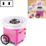 👉 Trolley roze active Retro Mini-suikerspinmachine, specificatie: National Standard 220 V (Pink)