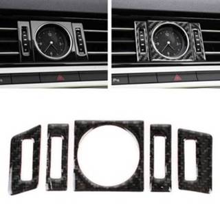 Klok koolstofvezel active 5 STKS Auto Quartz Decoratieve Sticker voor Volkswagen Nieuwe Magotan