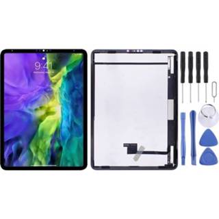 👉 Digitizer zwart active Lcd-scherm en volledige montage voor iPad Pro 11 inch (2020) (zwart)