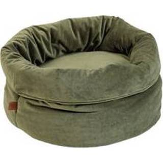 👉 Kattenmandje groen Designed By Lotte Kattenmand Fluco - 45 x 35 cm 8712695177074