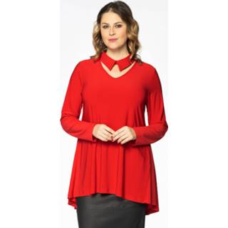 👉 Tuniek rood met kraagje DOLCE 42/44 red