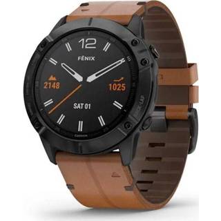 👉 Smartwatch zwart Garmin Fenix 6X Sapphire 51 mm black, multisport 010-02157-14