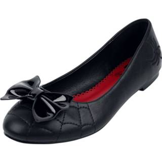 👉 Ballerina's zwart vrouwen hoofdmateriaa polyurethaan Banned - Femme Fatale Flats Ballerinas 5059075101520