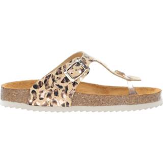 👉 Slippers leer meisjes vrouwen print Develab Slipper 8719989339637