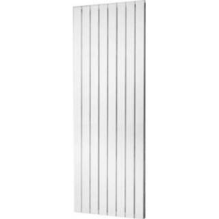 👉 Handdoekradiator zwart mat midden Covallina Retta Enkel 1800 x 298 mm 8711238388359