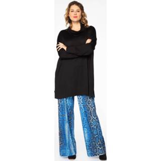 👉 Pullover zwart wijd met col 38/40 black