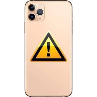 👉 Batterij goud IPhone 11 Pro Max Cover Reparatie - incl. raam