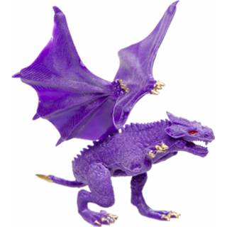 Speelfiguur paars kunststof Lg-imports Draak 7 Cm 5413247095626