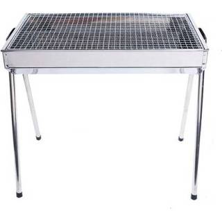 👉 Grill m active HZ-003 BBQ Outdoor draagbare roestvrijstalen kachel Huishoudelijke houtskoolbarbecuerek, / pan specificaties: M.