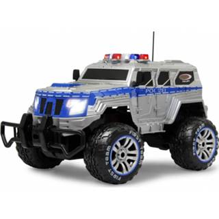 👉 Zilver Jamara Gepantserde Jeep Polizei 27 Mhz 1:12 4042774433628