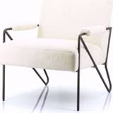 👉 Fauteuil wit metaal active Eleonora Wendy - merino 8719087024336