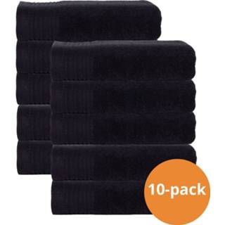 👉 Handdoek zwart The One 50x100 Black 10 stuks 8585897699701