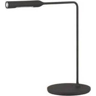 👉 Tafel lamp aluminium zwart Lumina Flo Bedside Tafellamp -