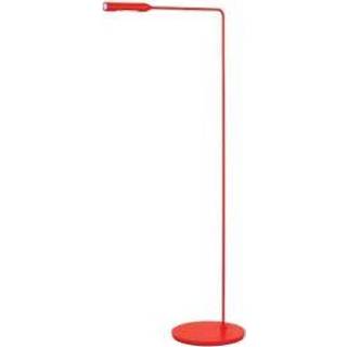 👉 Vloer lamp aluminium rood Lumina Flo Floor Vloerlamp -