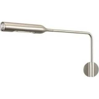 👉 Wand lamp nikkel aluminium m Lumina Flo Wall Wandlamp -