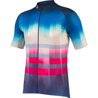 👉 Fiets shirt XXL mannen blauw roze Endura - Equalizer Kurzarmtrikot LTD Fietsshirt maat XXL, blauw/roze 5056286903899