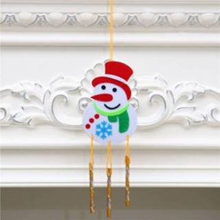 👉 Windgong active peuters 10 STKS Kerst DIY Handgemaakte Hangers Kleuterschool Educatief Speelgoed Kleine Geschenken Decoratie Benodigdheden (Sneeuwpop)