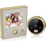 👉 Deurbel active SY-1 3.0 inch Scherm Video Visuele Deurbel, Ondersteuning Nachtzicht&Bewegingsdetectie&Multi-talen&32GB TF Card