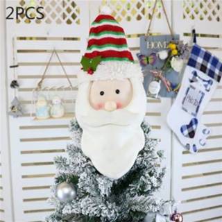 👉 Kerstboom l active 2 STKS CX20207 Kerstman patroon hanger decoratie, maat: L.