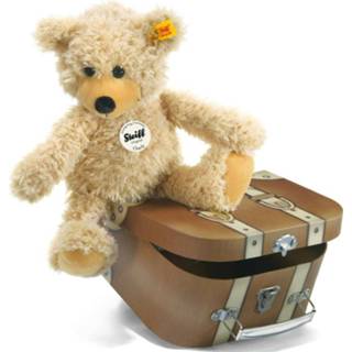 👉 Steiff Slungel-teddybeer Charly In Koffer - 30 Cm 4001505012938