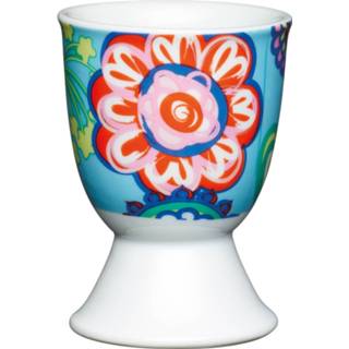 👉 Eierdop porselein multikleur Eierdopje - Bloemen Kitchencraft 5028250774361