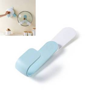 👉 Snijplank blauw active 2 STKS Keuken Wandmontage Free-punch Deksel Opbergrek (Blauw)