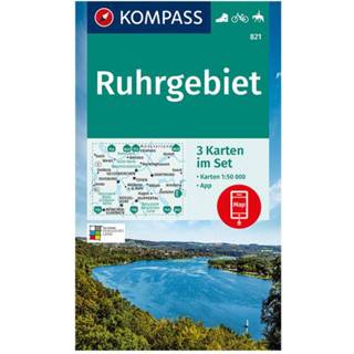 👉 Wandelkaart Kompass - Ruhrgebiet 2. Auflage 2021 9783991210818
